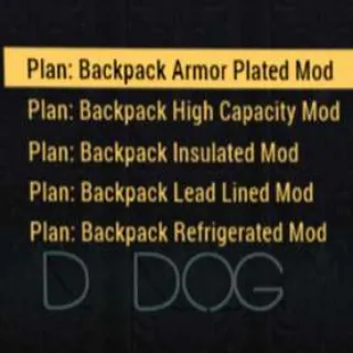 Plan | Backpack Mod Bundle