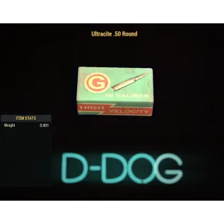 1 Million Ultracite .50 Round