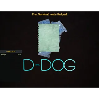 Wasteland Hunter Backpack + berry mentats 