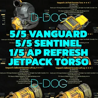 VANGUARD SENTINEL JETPACK EXCAVATOR