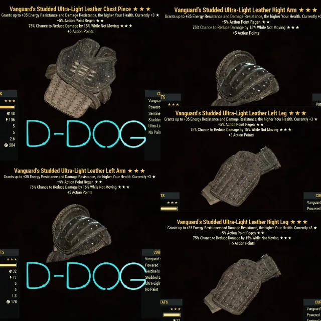 Van Ap Sent Heavy Leather Fallout 76 Game Items Gameflip