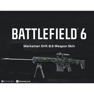 Battlefield 6 - Marksman SVK-8.6 DMR   Weapon Skin - EA - Global - Instant delivery