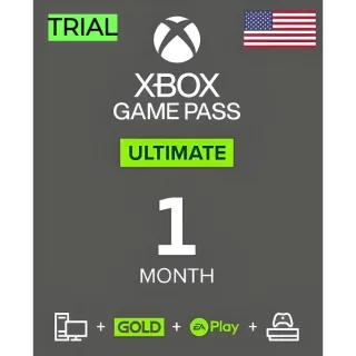 XBOX GAME PASS ULTIMATE - 1 MONTH TRIAL US