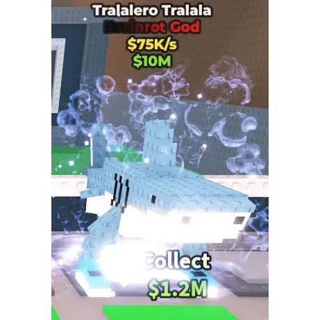 Tralalero Tralala | steal a brainrot - Game Item - Gameflip