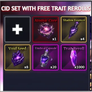 SHADOW SET WITH FREE TRAIT REROLL | SAILOR PIECE