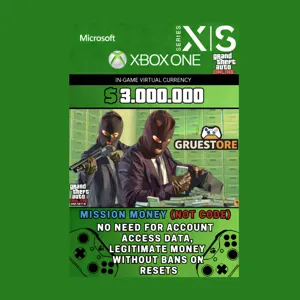 GTA 5 XBOX Shark Card Money Grand Theft Auto V Online $ 3,000,000 NOT CODE Read description cash