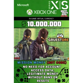 GTA 5 XBOX Shark Card Money Grand Theft Auto V Online $ 10,000,000 NOT CODE Read description cash