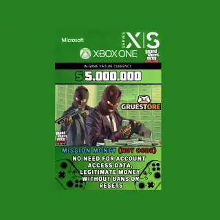 GTA 5 XBOX Shark Card Money Grand Theft Auto V Online $ 5.000.000 NOT CODE Read description cash