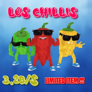 Los Chillis 3,2B/s I LIMITED ITEM