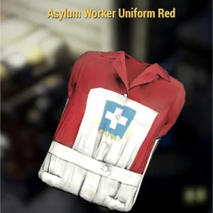 Red asylum dress