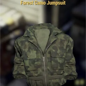 Forest camo jumpsuit