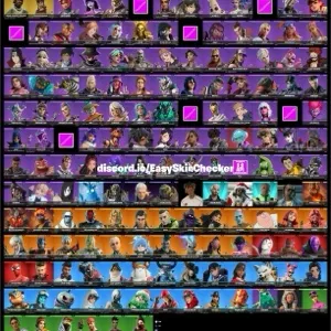 Fortnite account with 160+ skins