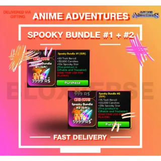 Spooky 1 & 2 | Anime adventures 