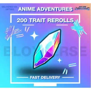 200x Trait RR | anime adventures