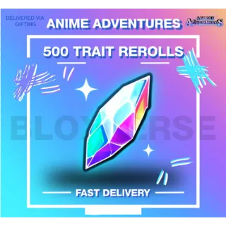 500x Trait RR | Anime adventures