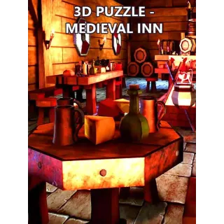 3D Puzzle: Medieval Inn
