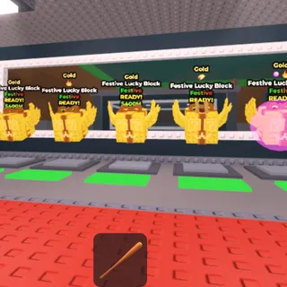 5x Festive Lucky Blocks