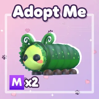 2x Mega Pinkypillar