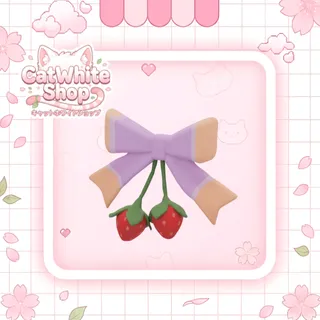 Strawberry Shortcake Bow