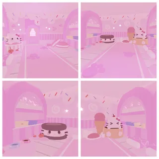 Hello Kitty Pastry Grinding House 🧁 
