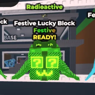 Radioactive Festive Lucky Block | Steal a Brainrot 