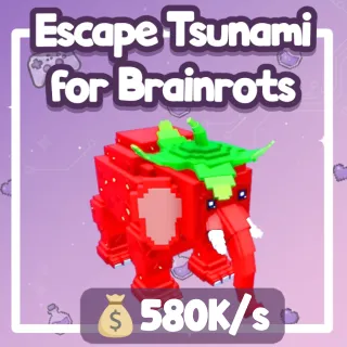 Strawberry Elephant | Escape Tsunami For Brainrots