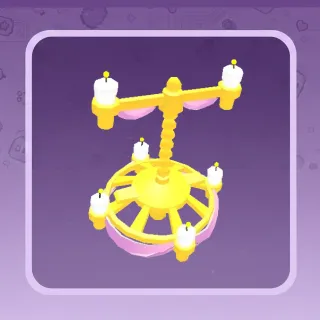 Chandelier Pogo Stick