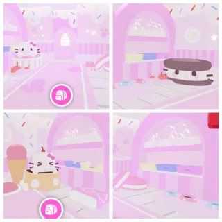 Hello Kitty Pastry Grinding House 🧁 