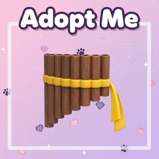 Wooden Pan Flute | Adopt Me