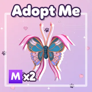 2x 2026 Birthday Butterfly