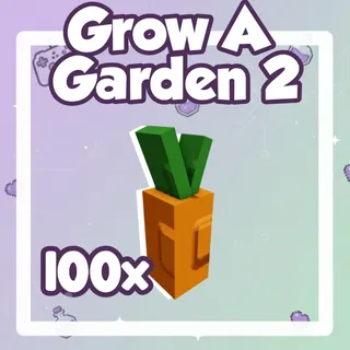 GAG2: 100x Carrot Seeds