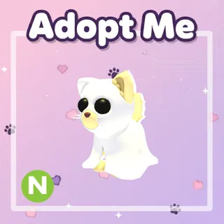 Neon Ghostly Cat
