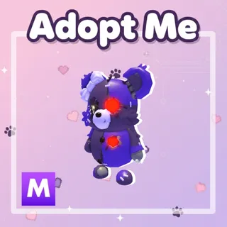 Mega Neon Patchy Bear 