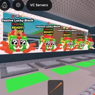 5x Festive Lucky Blocks