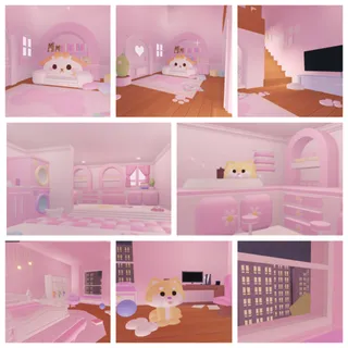 Kawaii Shiba Inu Pink Apartment 🐾🩷
