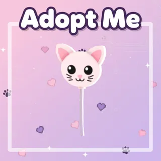 Pink Cat Balloon