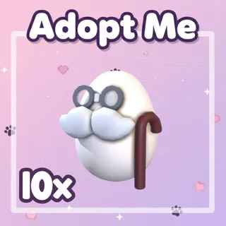 10x Retired Egg