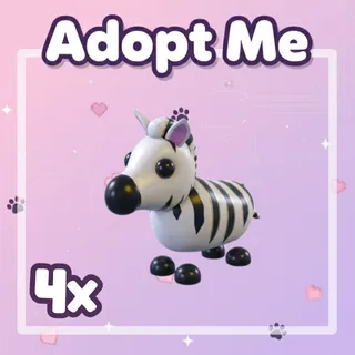 4x Zebra