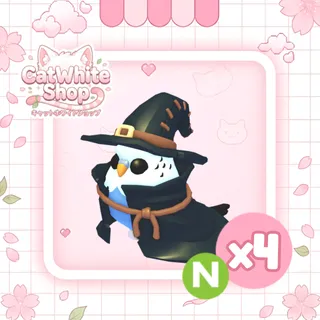 Neon Budgie Witch x4