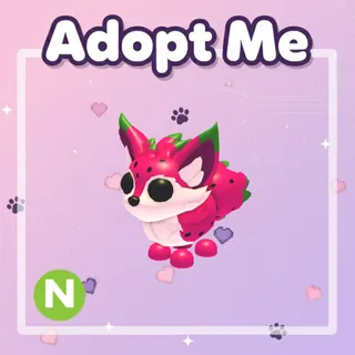 Neon Dragonfruit Fox
