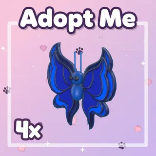 Blue Butterfly Bundle x4