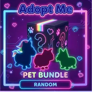 5x RANDOM NEON LEGENDARY PETS BUNDLE 