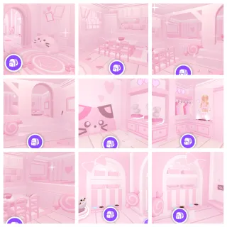 Tiny Pink Kitty Home 🎀