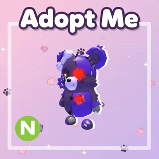 Neon Patchy Bear 