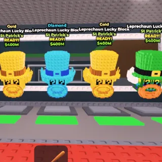 20x Leprechaun Lucky Blocks