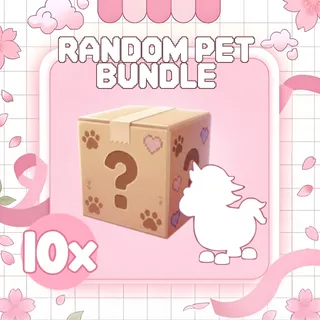 10x Random Legendary Pets Bundle