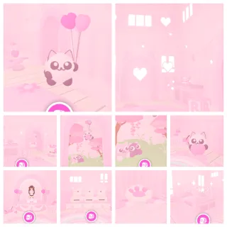 Sweetheart Kitty House 🩷