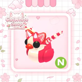 Neon Strawberry Shortcake Ducky