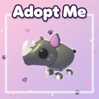 Mega Neon Black Rhino