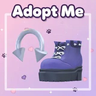 Goth Spike Boots + Septum Ring 